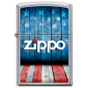 Zippo USA Stage Zippo Logo 25635 + možnost gravírování