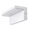 Rabalux Biele fasádne LED svietidlo Zaragoza 10W IP54 77093
