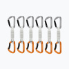 Lezecké expresky Mammut Sender Keylock 12 cm Quickdraws 6 pcs. straight gate/bent gate key lock, light grey/gold