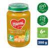 HAMI Príkrm mäsovo-zeleninový Pyré hráškovo-kukuričnés teľacím mäsom (200 g)