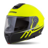 Prilba CASSIDA MODULO 2.1 Compass Fluo žltá-čierna-strieborná Veľkosť: M (57-58 cm)