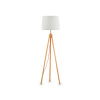 Stojanové svietidlo Ideal lux 089805 YORK PT1 WOOD 1xE27 60W
