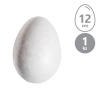 Vajíčko polystyrénové 12 cm /1 ks