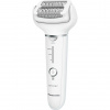 Panasonic ES-EY31 epilátor, 2 nástavce (dvojité disky so 60 pinzetami, flexibilná široká hlava, wet & dry, linka bikin), biela
