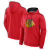 Fanatics Pánska Mikina Chicago Blackhawks Defender Pullover Hoodie Velikost: 3XL