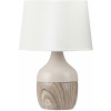 Rabalux Yvette stolová lampa 1x40 W biela-béžová 4370