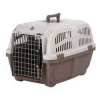 Transportná prepravka SKUDO 3, S, 40x39x60cm tmavo šedá/piesková (max. 24kg)