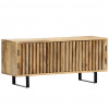vidaXL TV stolík z mangovníkového dreva 90x30x40 cm 247896