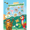 Jiri Models Veselé vyfarbovanie so super samolepkami Zvieratká