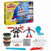 Play-Doh Marvel Spider-man a Venom Bitka hrdinov plastelína Hasbro F9827