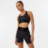 Everlast Seamless Cross Back Sports Bra Black Camo 8 (36)