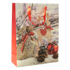 MAKRO - Darčeková taška vianočná 25,5x33x10cm
