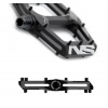 NS Bikes Radiance pedály Black - černé