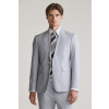 SAKO GANT SLIM SEERSUCKER SUIT JACKET RICH BLUE