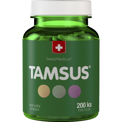 Swissmedicus TAMSUS pro dobré zažívání 200 pastilek