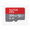 SanDisk MicroSDXC karta 200GB Ultra (120 MB/s, A1 Class 10 UHS-I, Android) + adaptér