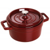 Staub Liatinový hrniec s pokrievkou Cocotte, grenadína, 24 cm / 3,8 l 1102487