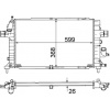 MAHLE Chladič, chlazení motoru BEHR CR 1687 000S