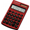 Olympia LCD 1110 kapesní kalkulačka, displej (počet míst) 10, solární napájení, na baterii, červená