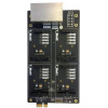 Yeastar EX08 karta, 8 portov, 4 pozície pre S2, O2, SO, BRI, GSM