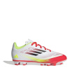 adidas F50 Club Childrens Firm Ground Football Boots White/Red 1 (33)
