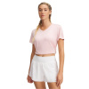 Under Armour Tech™ Twist V-Neck Short Sleeve Womens Prime Pink 16 (XL)