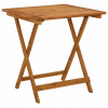 Záhradný stôl, stolík - Vidaxl skladací záhradný stôl, 70 x 70 x 75 cm, li (Vidaxl skladací záhradný stôl, 70 x 70 x 75 cm, li)