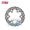 Lucas TRW Kotúč brzdový TRW MST247RAC (245/115/6D) - zubatý dizajn - Yamaha YP250+SRX400+SRX600 + FZR500+FZR600+XJR400+XJ600 + RD500+FZS600+YZF + Ducati Monster+Strada+Multistrada + Superšport+SSport+