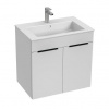 Jika Skrinka Cube s umývadlom 65 cm, biely lesk H4536011763001