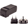 Egston E2CFMW3 30 zásuvkový adaptér so stálym napätím, 12 V/DC, 2.5 A, 30 W, s adaptérom pre Európu, s britským adaptérom, 003920493; 003920493
