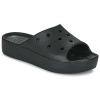 Crocs športové šľapky Classic Platform Slide Čierna