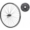 KOLESO NA BICYKEL 27,5 PALCOV ZADNÉ SHIMANO TX 500 V-BRAKE KAZETA SHIMANO 8