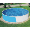 Azuro Blue, kruhový bazén, 2,40x0,90m (modrý / biely)