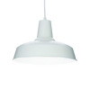 Retro a vintage svietidlo IDEAL LUX Moby SP1 Bianco 102047