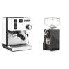 Rancilio Silvia E, white + Eureka Mignon Specialita, CR anthracite