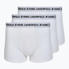 Pánske boxerky KARL LAGERFELD Logo Trunk 3 páry white