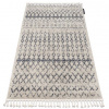 Eoshop Koberec BERBER AGADIR GO522, krémovo-šedý - střapce, Maroko Shaggy (Velikost: 80x150 cm)