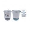 M.a.t. group Mísa šlehací s víkem 14cm (1,5l) PH s gumou, mix barev
