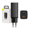 Rýchla cestovná nabíjačka Baseus GaN2 Lite USB+C 65W EU (čierna) 20478