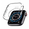Puzdro pre Apple Watch 8/7 číre silikónové - 45 mm