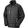 RESULT R 237X COMPASS / Unisex hybridná bunda - black/lime XL