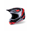 přilba SUPERTECH S-M7 RISE, ALPINESTARS (černá/stříbrná/červená fluo, vel. S)