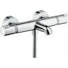 Hansgrohe Ecostat Comfort, termostatická vaňová batéria, chrómová, HAN-13114000