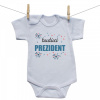 Boodyy Body s krátkym rukávom Budúci prezident 92 (18-24 mesiacov)