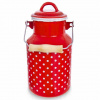 Kanka bublina mlieka v mliečnych lakované retro-2L (Kanka bublina mlieka v mliečnych lakované retro-2L)