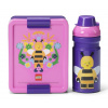 LEGO Bee desiatový set (fľaša a box) - fialová