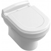 Villeroy & Boch Hommage Závesné WC, CeramicPlus, biela 6661B0R1