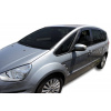 Okenné deflektory Ford S-MAX 5D 2010-2015 4 ks predné+zadné
