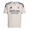 adidas Benfica Away Shirt 2025 2026 Juniors White 13 Years