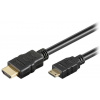 PremiumCord Kábel HDMI A - HDMI mini CM/M 5m
